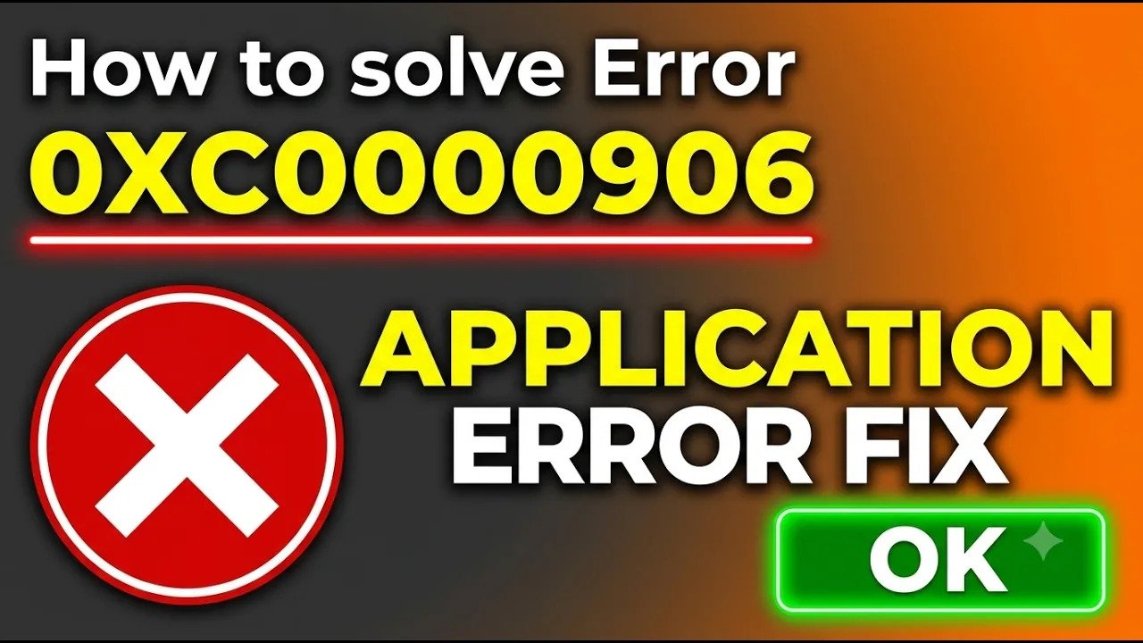 How to Fix Error 0xc0000906 in Windows 10/11 (The Application Was Unable to Start Correctly)