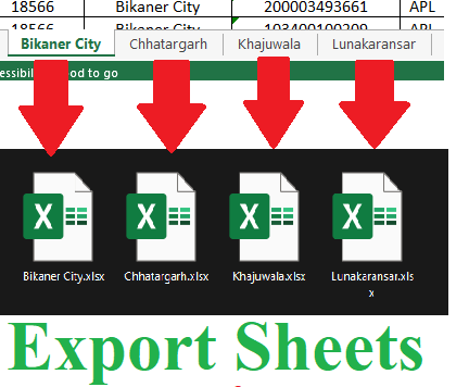 How to Split sheets to individual workbooks
