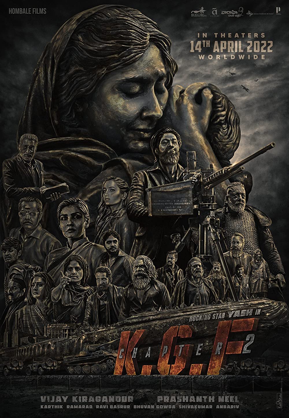 KGF-Chapter 2 (2022) Hindi 1080p HDRip x264