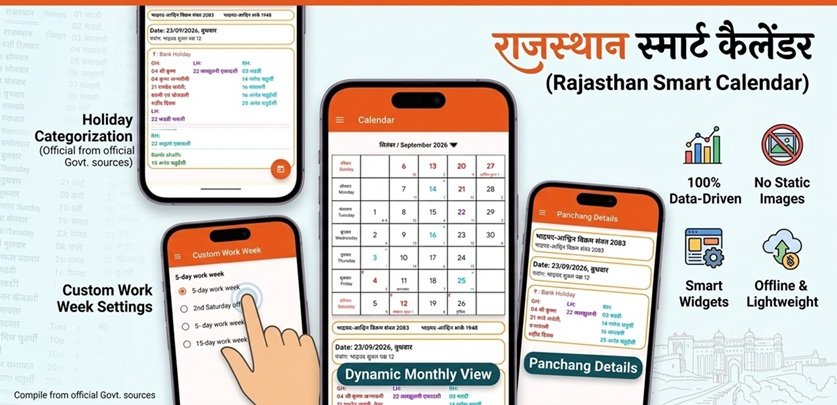 Rajasthan Smart Calendar