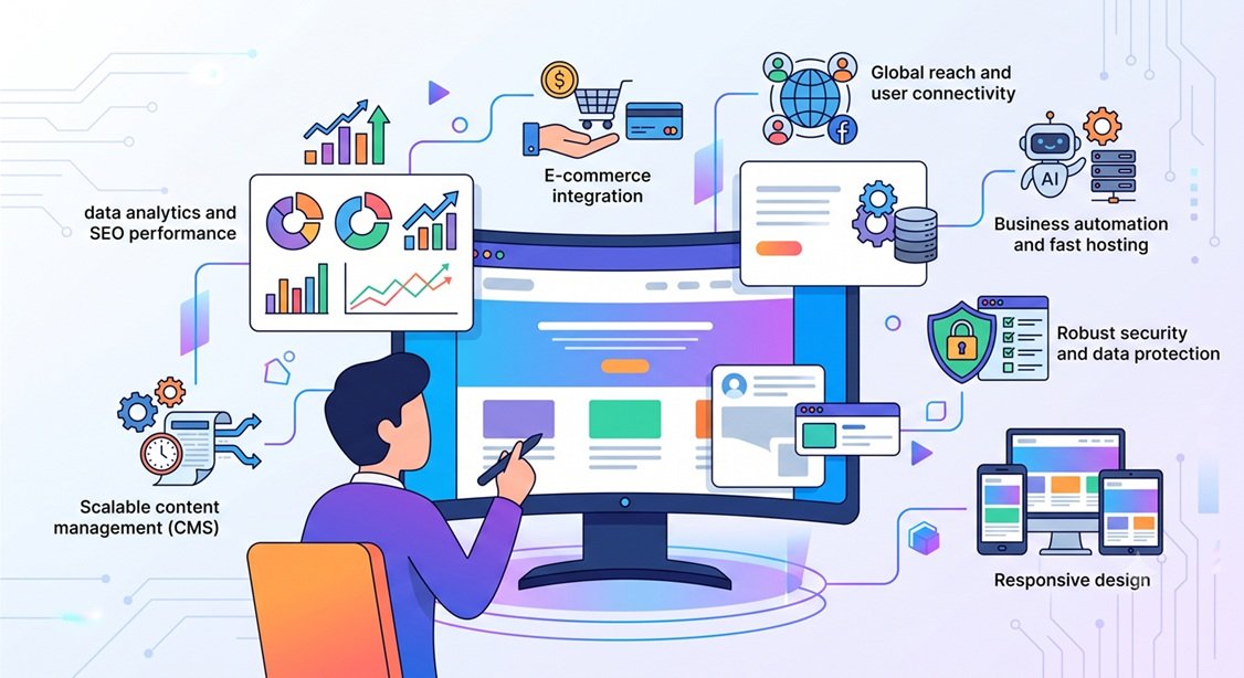 Business website development